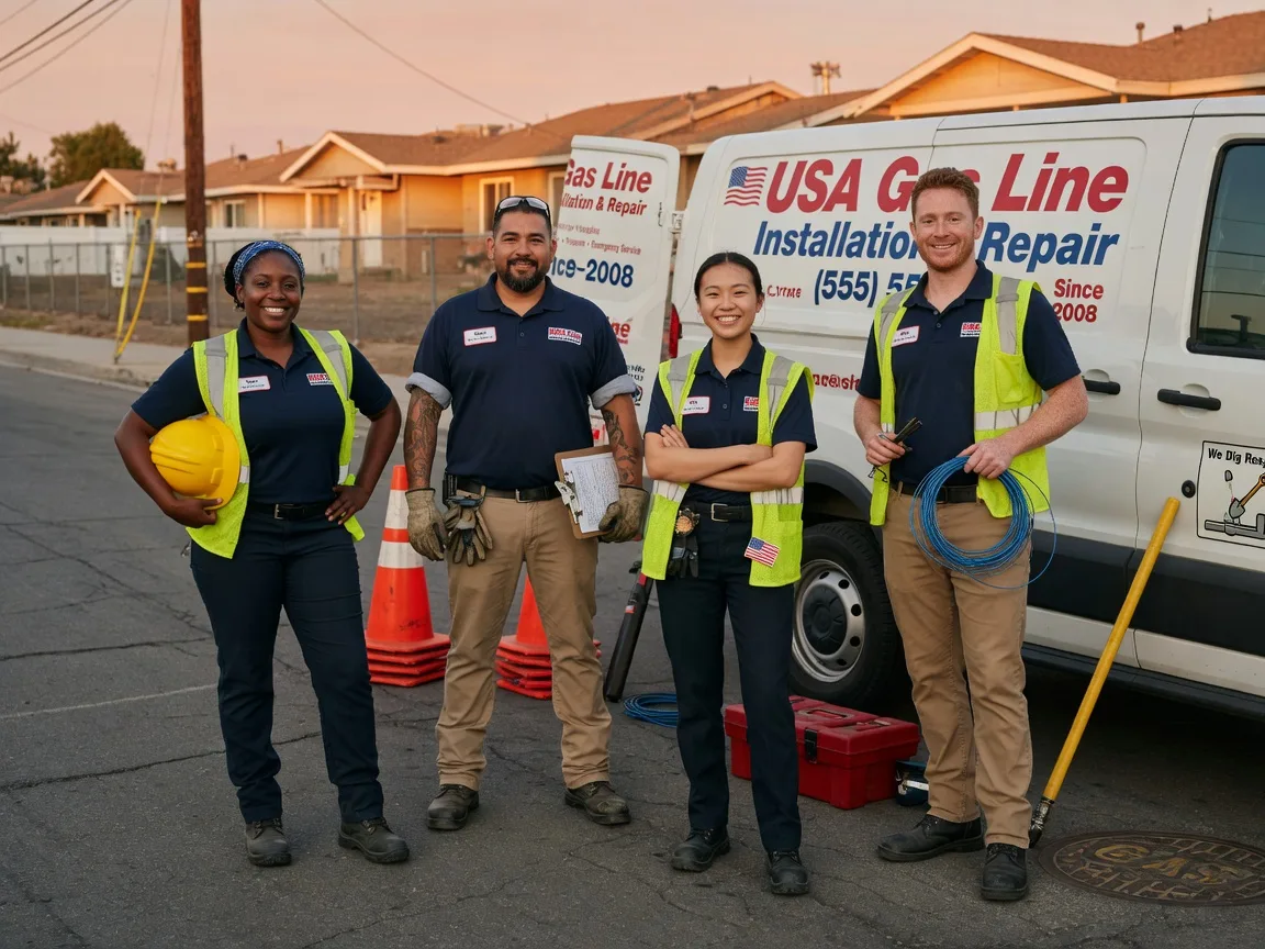 Gas Line Installation company in Ville Platte, LA